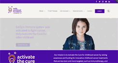 Desktop Screenshot of emilywhiteheadfoundation.org
